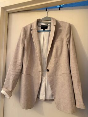 Banana Republic Women's Light Beige Blazer